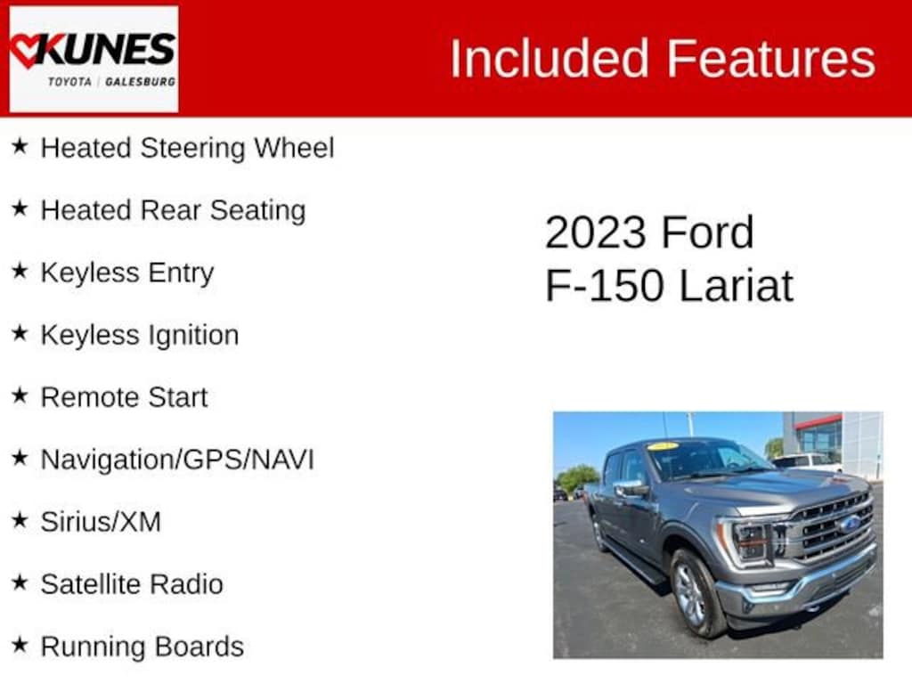 Used 2023 Ford F-150 Truck SuperCrew Cab
