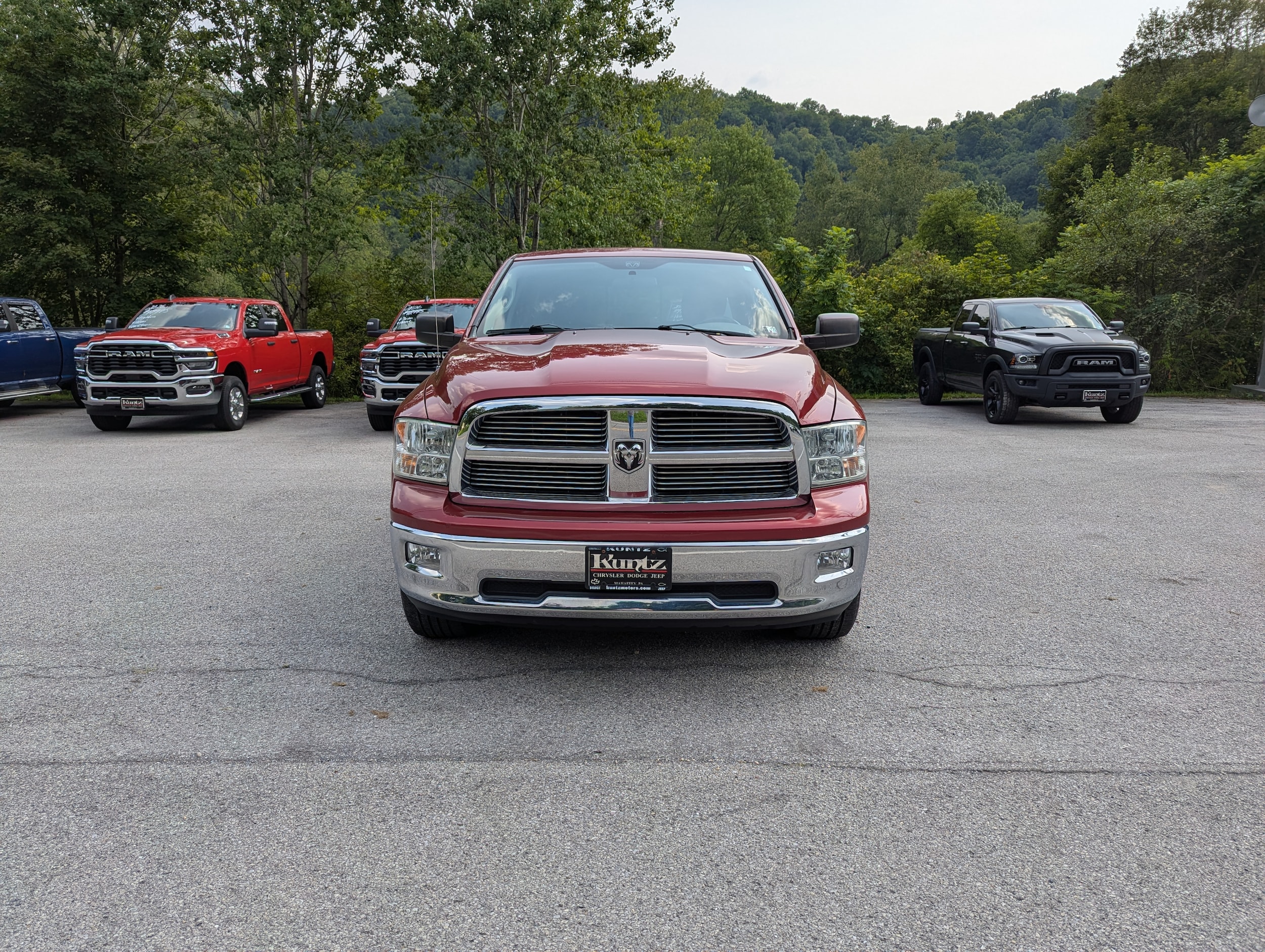 Used 2012 RAM Ram 1500 Pickup SLT with VIN 1C6RD7GT9CS160947 for sale in Mahaffey, PA