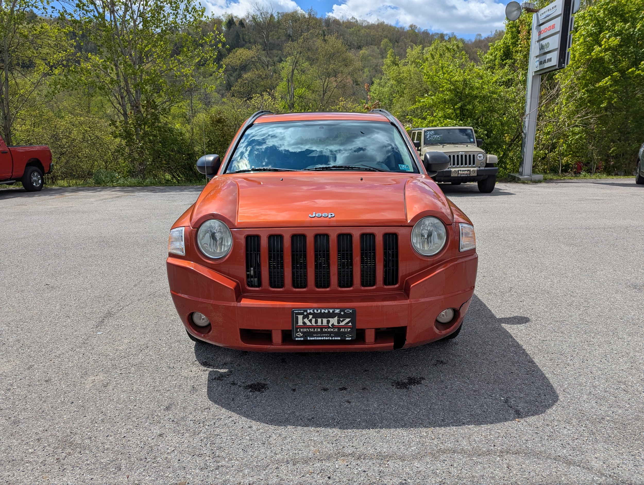 Used 2010 Jeep Compass Sport with VIN 1J4NF4FB9AD525065 for sale in Mahaffey, PA