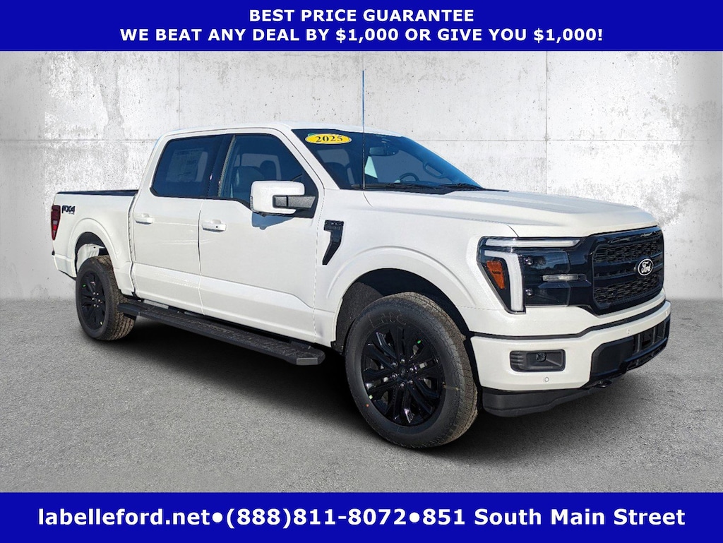 New 2025 Ford F-150 LARIAT LARIAT 4WD SuperCrew 5.5 Box