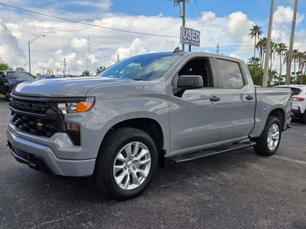 Used 2024 Chevrolet Silverado 1500 Custom 2WD Crew Cab 147 Custom