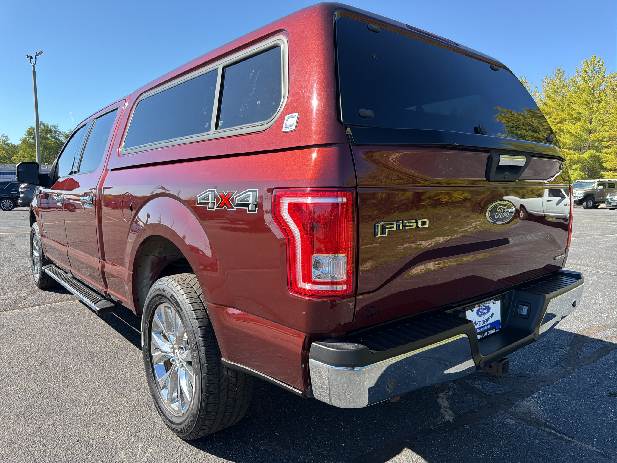 Used 2015 Ford F-150 XLT with VIN 1FTFW1EG0FKF13640 for sale in Lake Geneva, WI