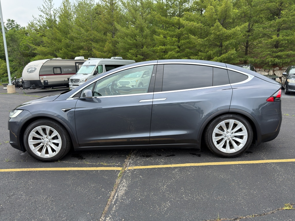 Used 2019 Tesla Model X 100D with VIN 5YJXCBE2XKF150570 for sale in Lake Geneva, WI