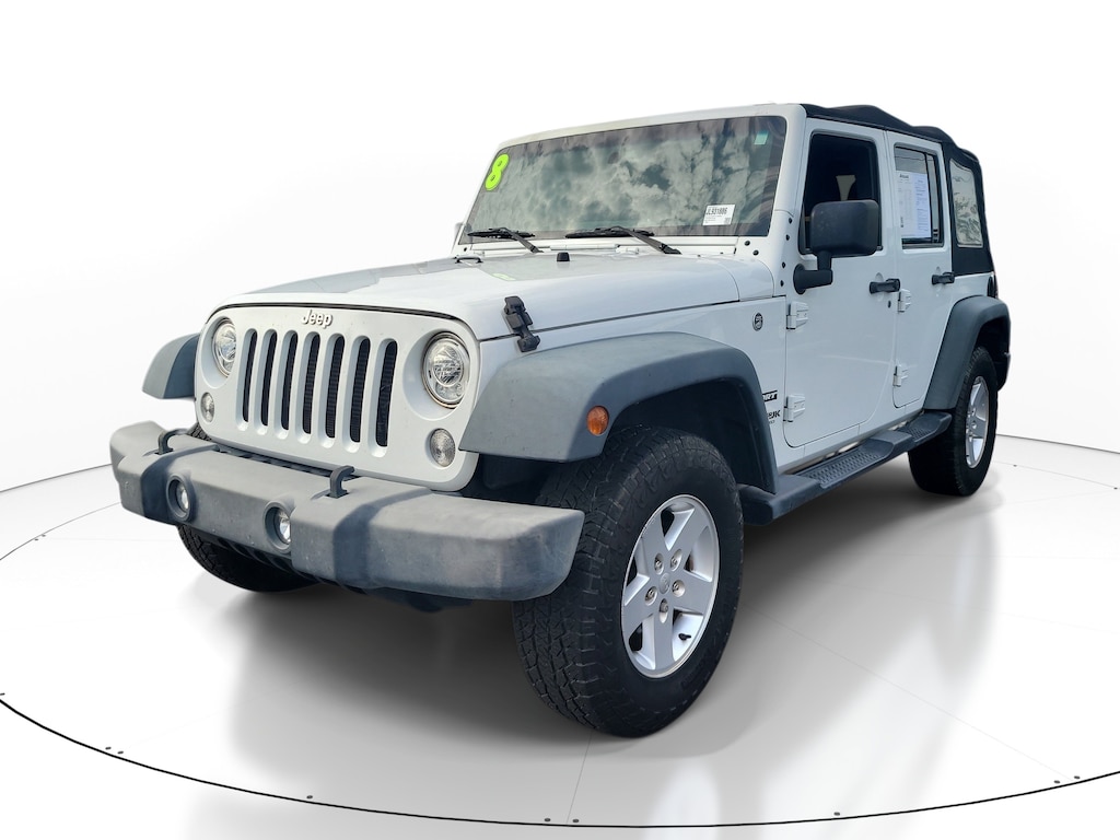 Used 2018 Jeep Wrangler JK Unlimited Sport 4x4 SUV
