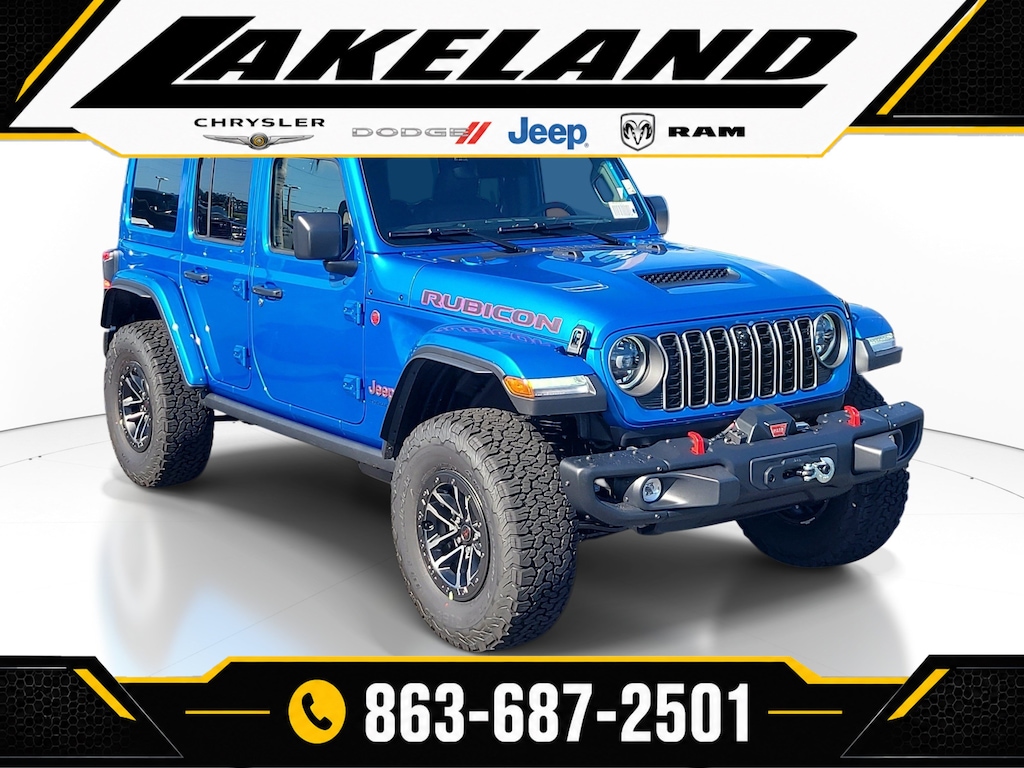 New 2027 Jeep Wrangler 4-DOOR RUBICON X Sport Utility