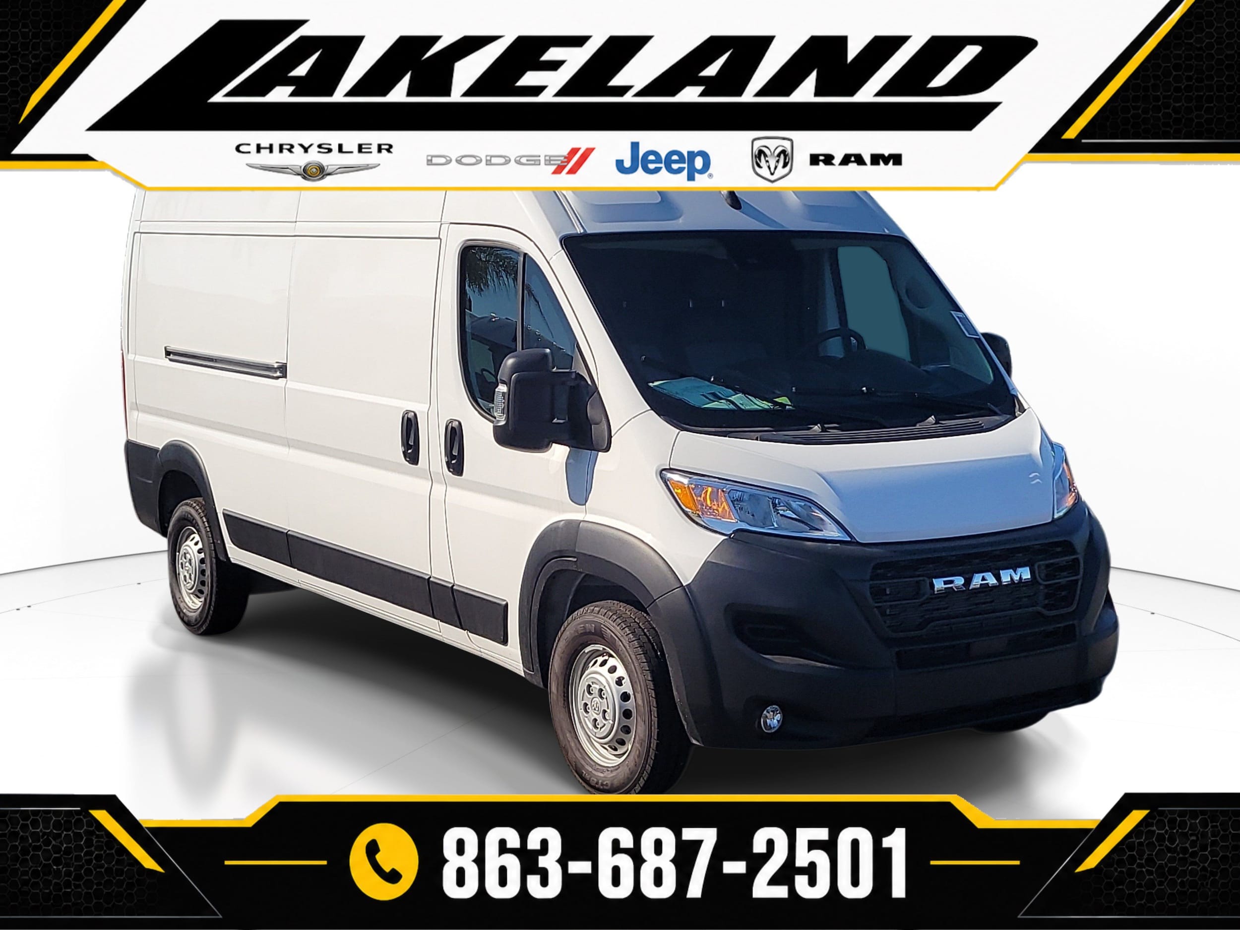 2026 RAM ProMaster Cargo Van Tradesman