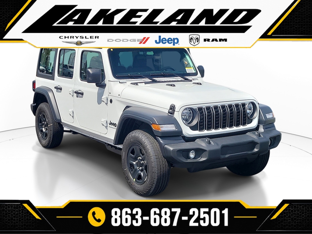 New 2026 Jeep Wrangler 4-DOOR SPORT Sport Utility