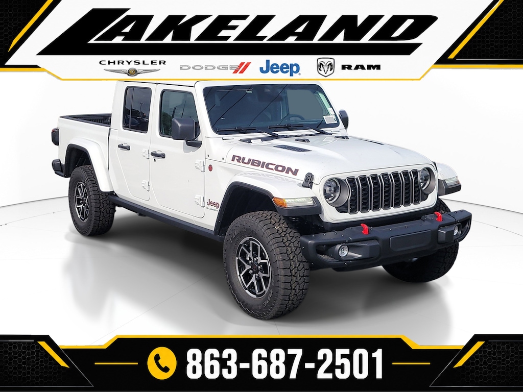 New 2026 Jeep Gladiator RUBICON X 4X4 Pickup