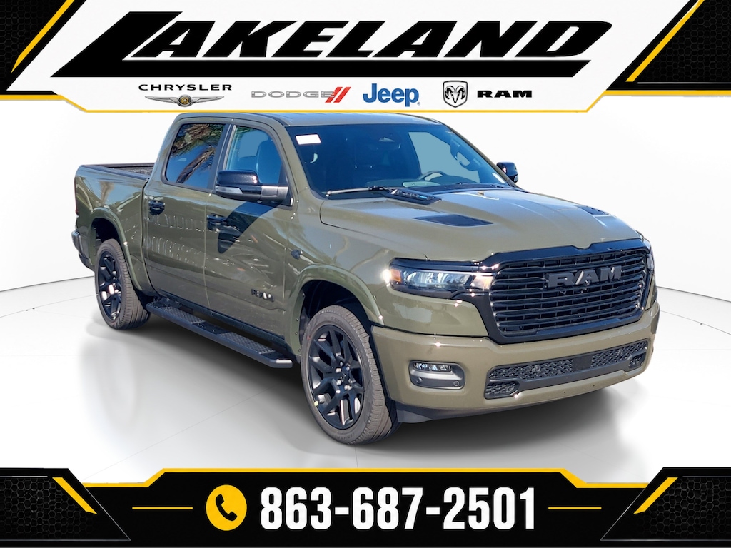 New 2027 Ram 1500 LARAMIE CREW CAB 4X4 5'7 BOX Pickup