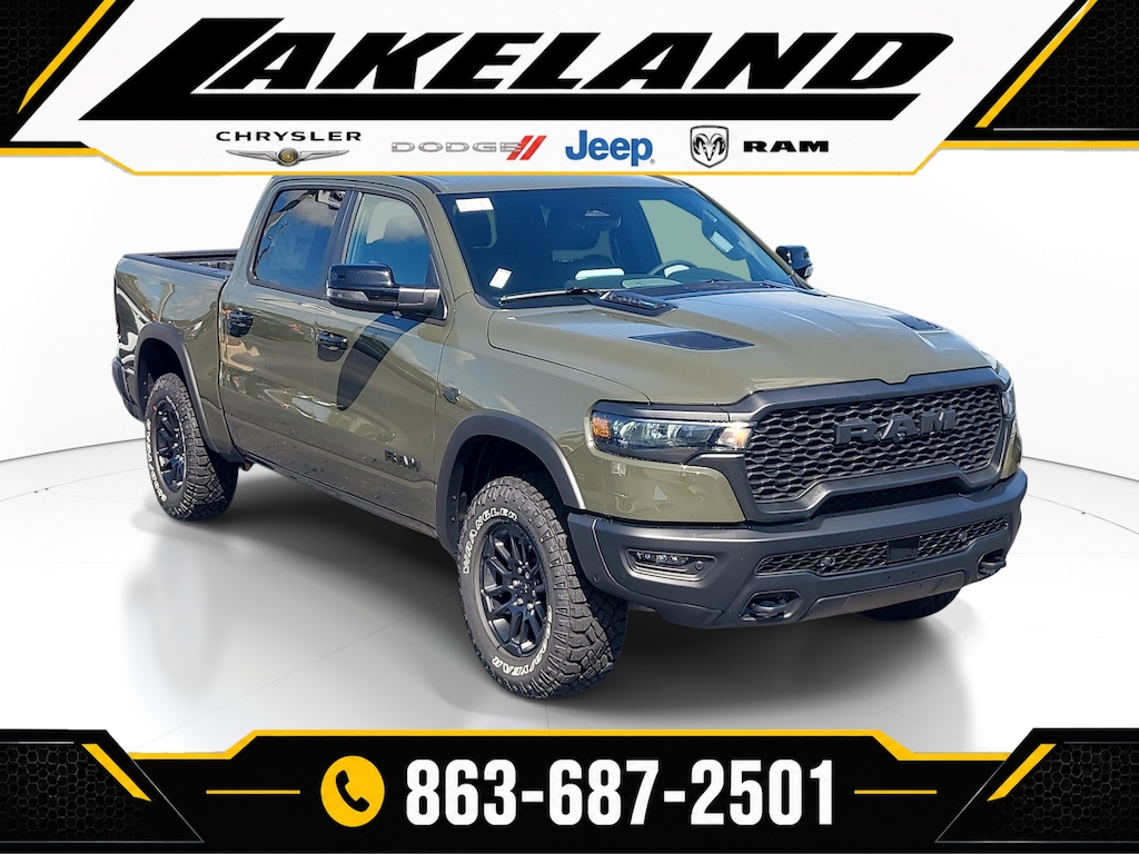 New 2027 Ram 1500 REBEL CREW CAB 4X4 5'7 BOX Pickup