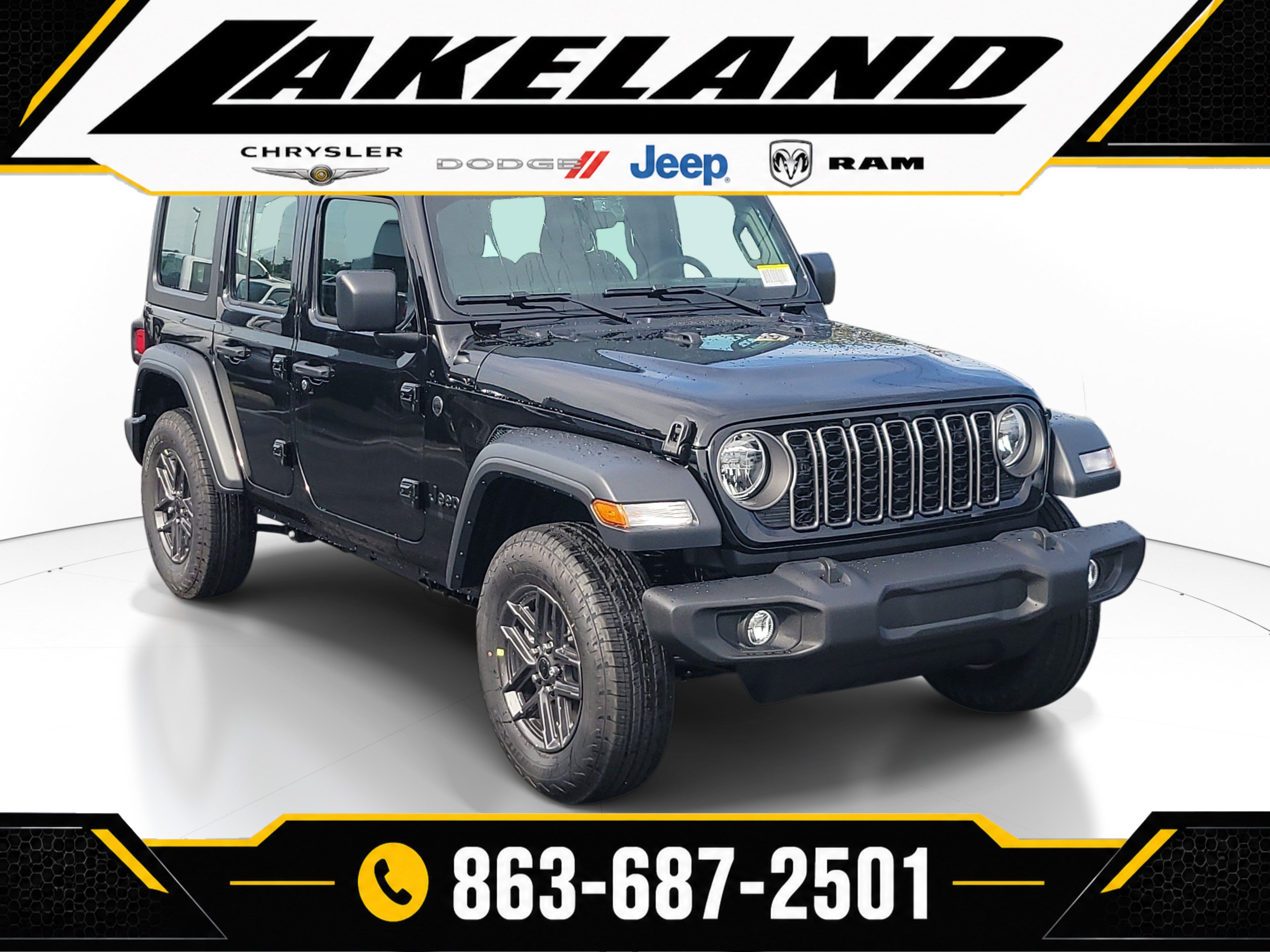 New 2027 Jeep Wrangler 4-DOOR SPORT Sport Utility