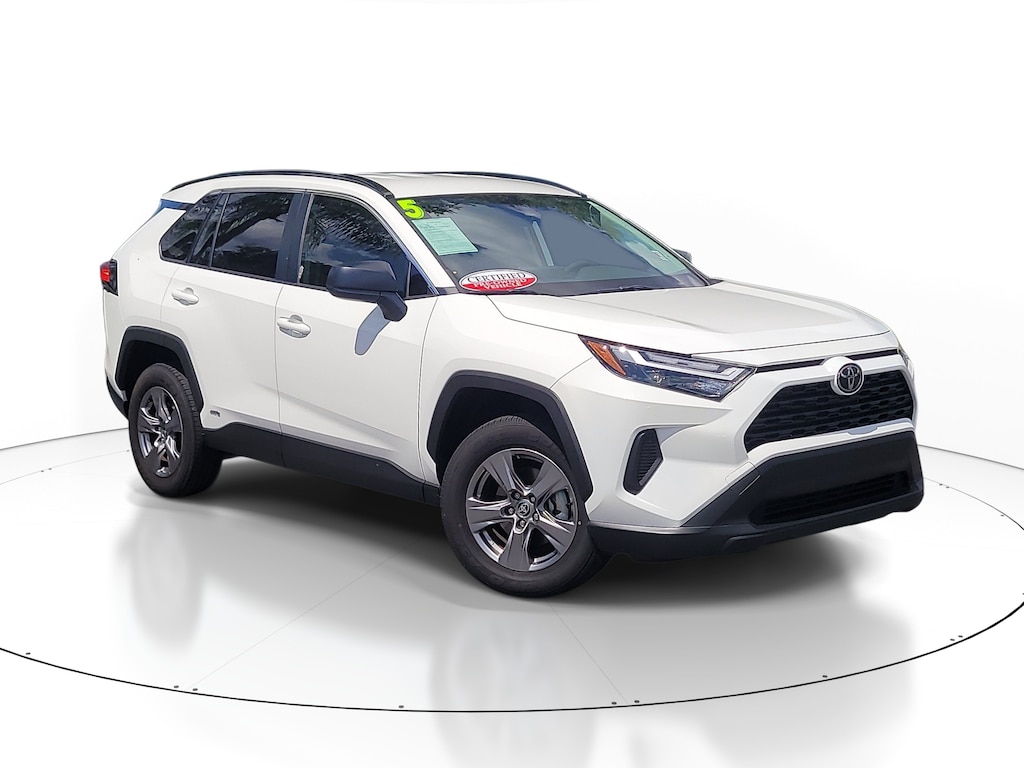 Certified 2025 Toyota RAV4 Hybrid LE SUV