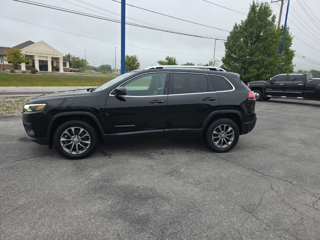 Used 2021 Jeep Cherokee Latitude Lux with VIN 1C4PJMMX1MD141457 for sale in Huntington, IN