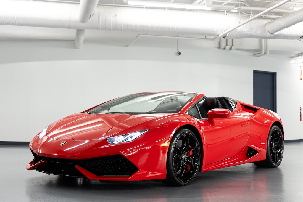 Certified 2017 Lamborghini Huracan LP610-4S Spyder