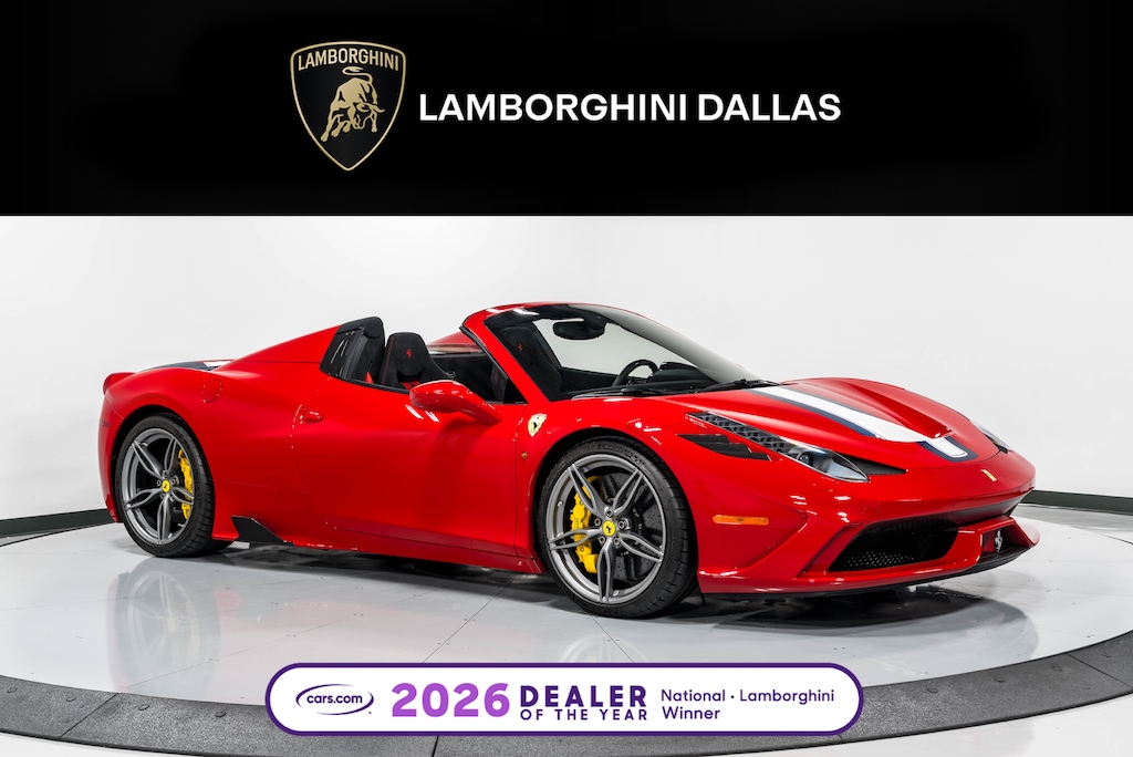 Used 2015 Ferrari 458 Speciale Aperta Convertible