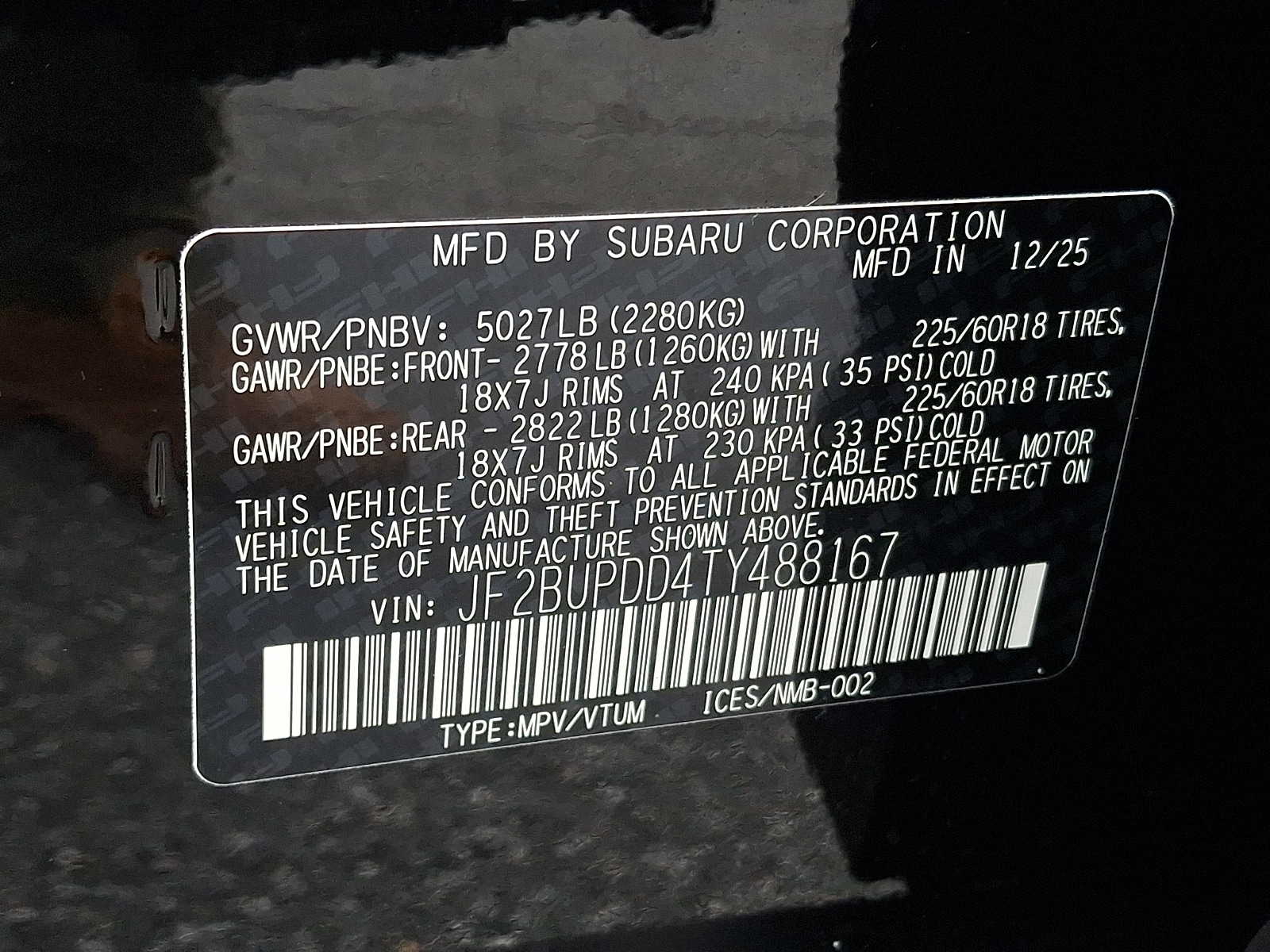 2026 Subaru Outback Limited - Photo 19
