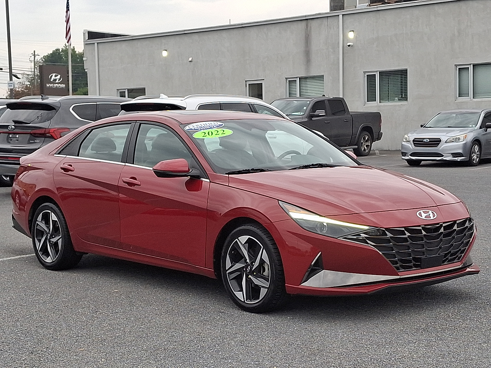 Certified 2022 Hyundai Elantra SEL Sedan