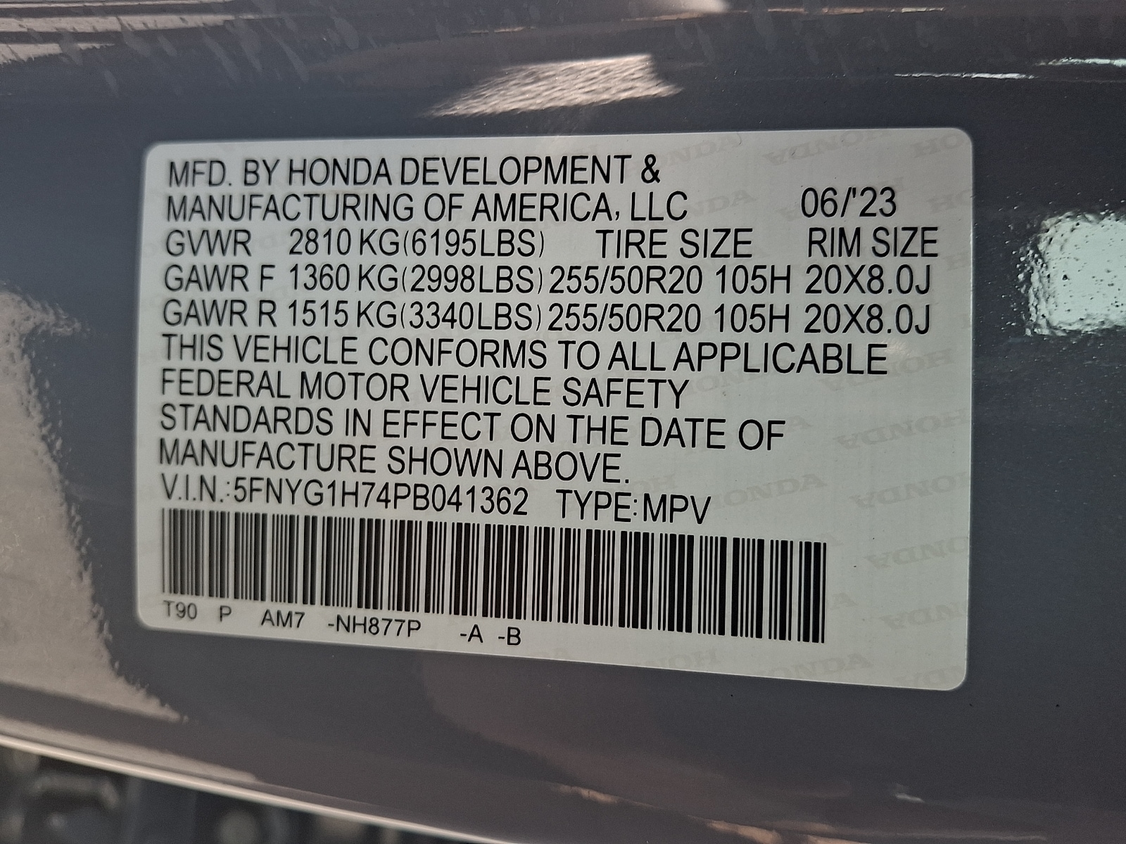 2023 Honda Pilot Touring - Photo 25