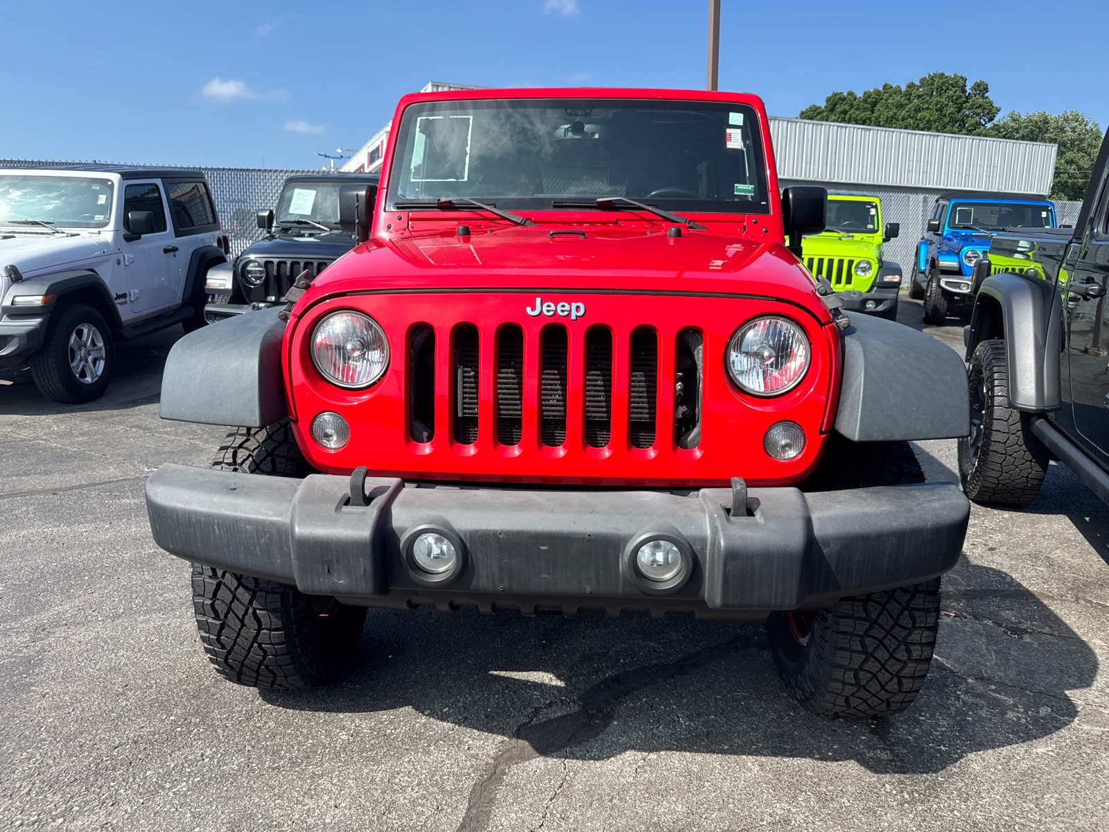 Used 2015 Jeep Wrangler Unlimited Sport with VIN 1C4BJWDG2FL551151 for sale in Kansas City