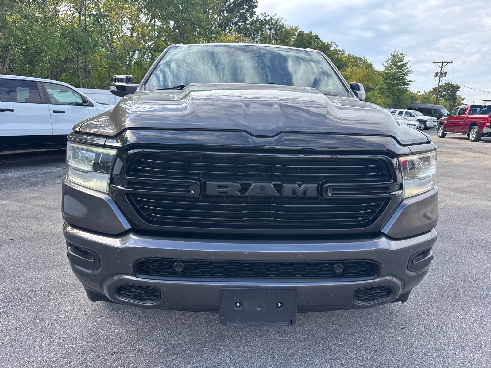 Used 2021 RAM Ram 1500 Pickup Laramie with VIN 1C6SRFJT9MN692785 for sale in Kansas City