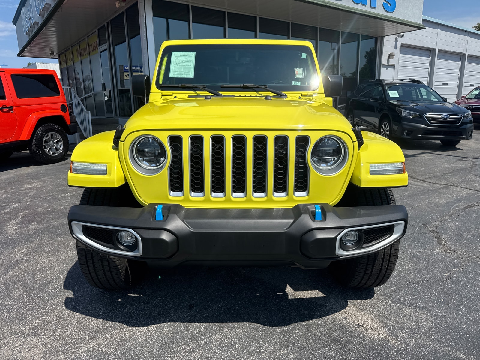 Used 2023 Jeep Wrangler 4xe Sahara 4XE with VIN 1C4JJXP69PW590419 for sale in Kansas City