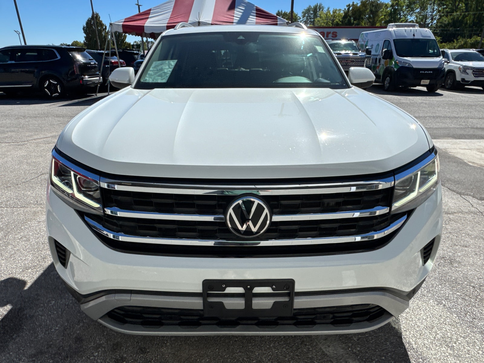 Used 2021 Volkswagen Atlas SEL with VIN 1V2BR2CA6MC507647 for sale in Kansas City