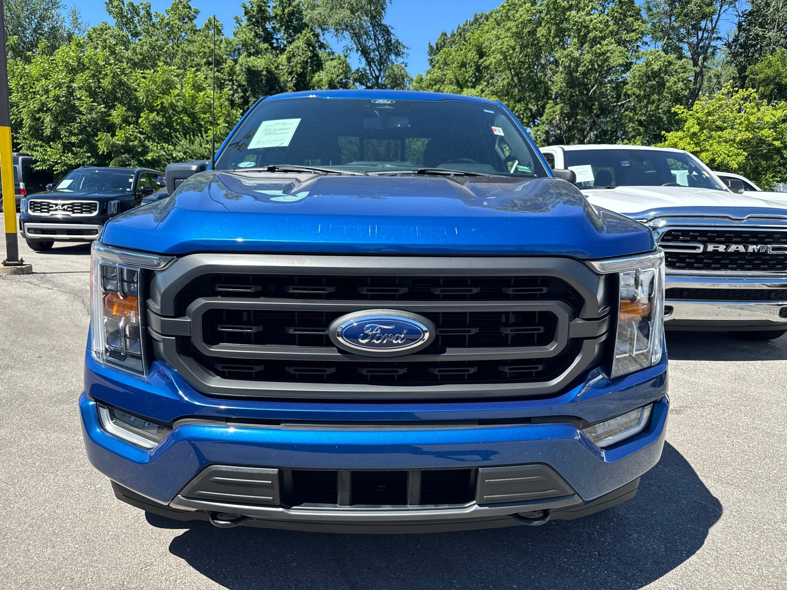 Used 2022 Ford F-150 XLT with VIN 1FTFW1E81NKE94944 for sale in Kansas City