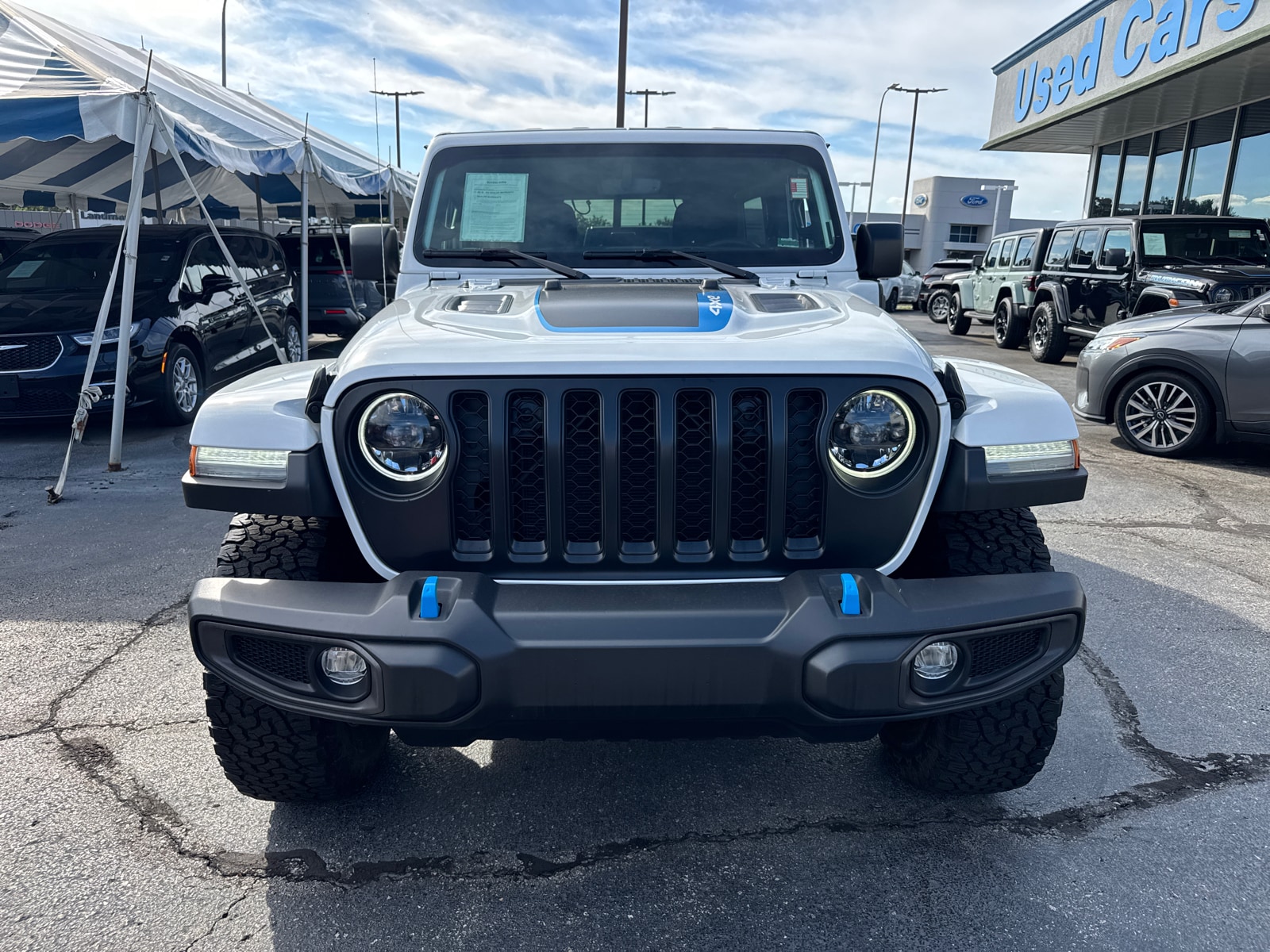 Used 2023 Jeep Wrangler 4xe Rubicon 4XE with VIN 1C4JJXR60PW581315 for sale in Kansas City