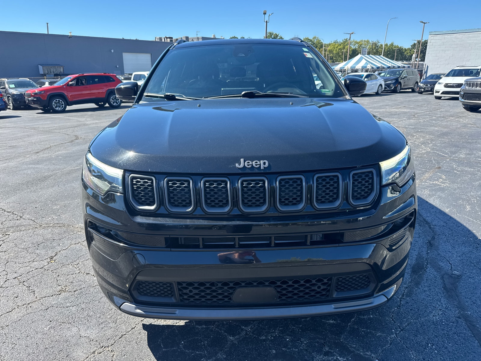 Used 2023 Jeep Compass High Altitude with VIN 3C4NJDCN6PT547031 for sale in Kansas City