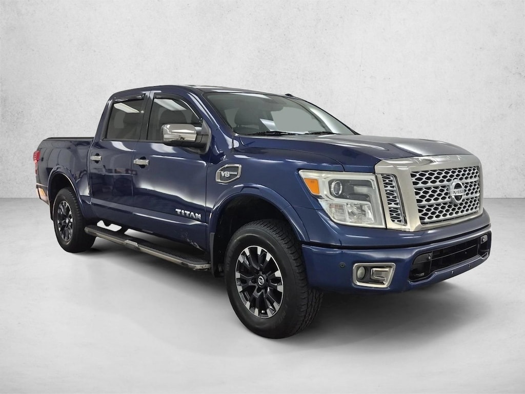Used 2017 Nissan Titan Platinum Reserve Crew Cab Pickup