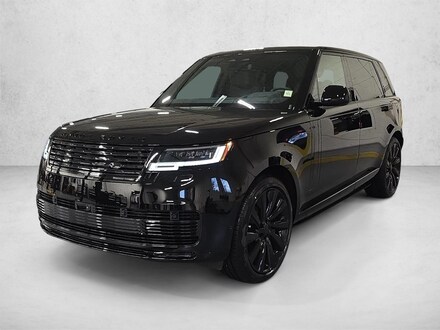 2026 Land Rover Range Rover SV Black Sport Utility