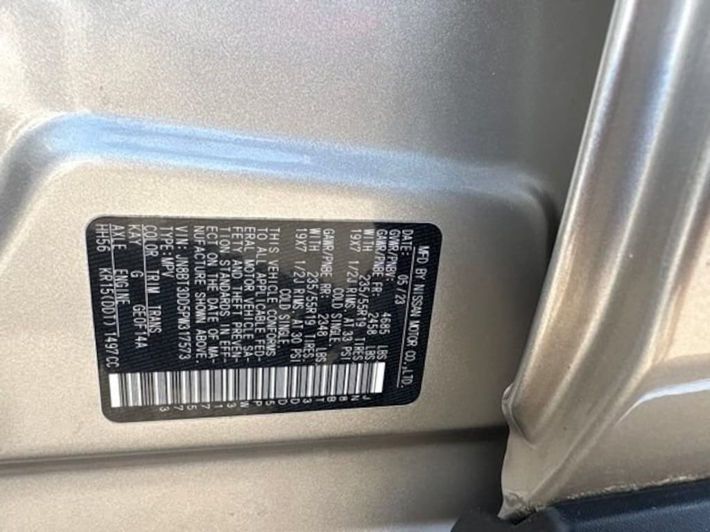 Used 2023 Nissan Rogue Platinum SUV
