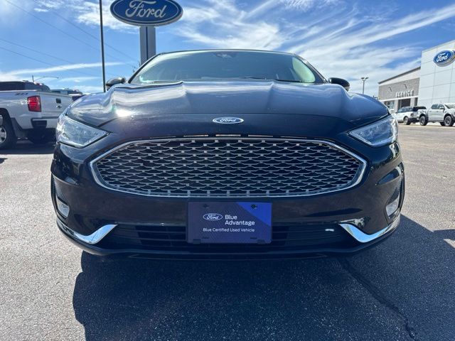 Certified 2020 Ford Fusion Titanium with VIN 3FA6P0D96LR151286 for sale in Antigo, WI