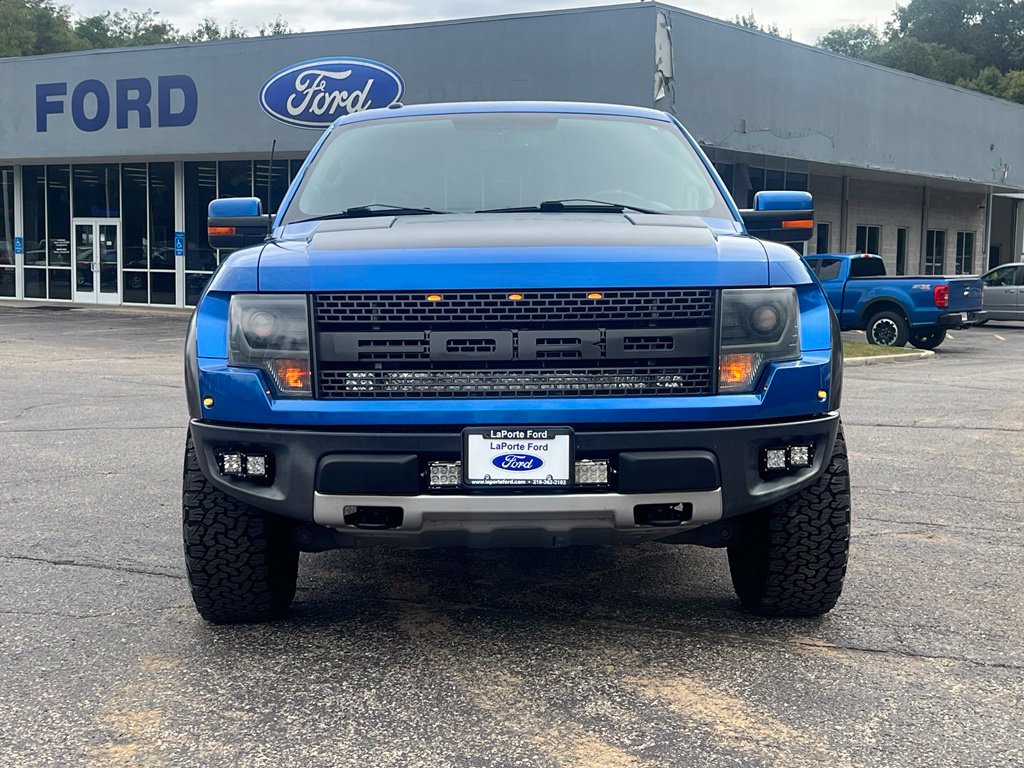 Used 2013 Ford F-150 SVT Raptor with VIN 1FTFW1R65DFC40105 for sale in La Porte, IN