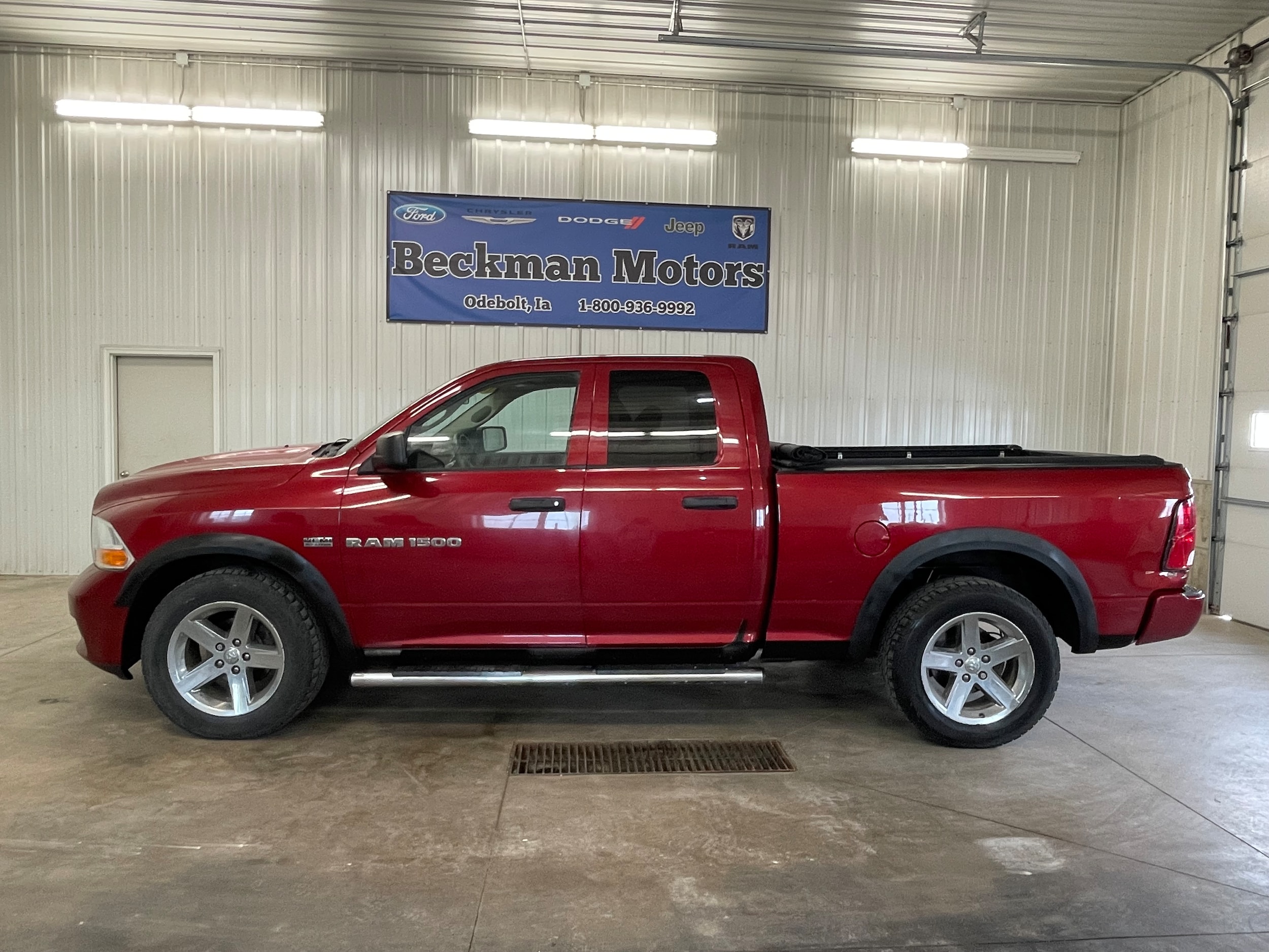 Used 2012 RAM Ram 1500 Pickup Express with VIN 1C6RD7FT2CS318529 for sale in Odebolt, IA