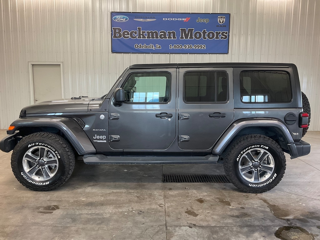 Used 2018 Jeep Wrangler Unlimited Sahara SUV