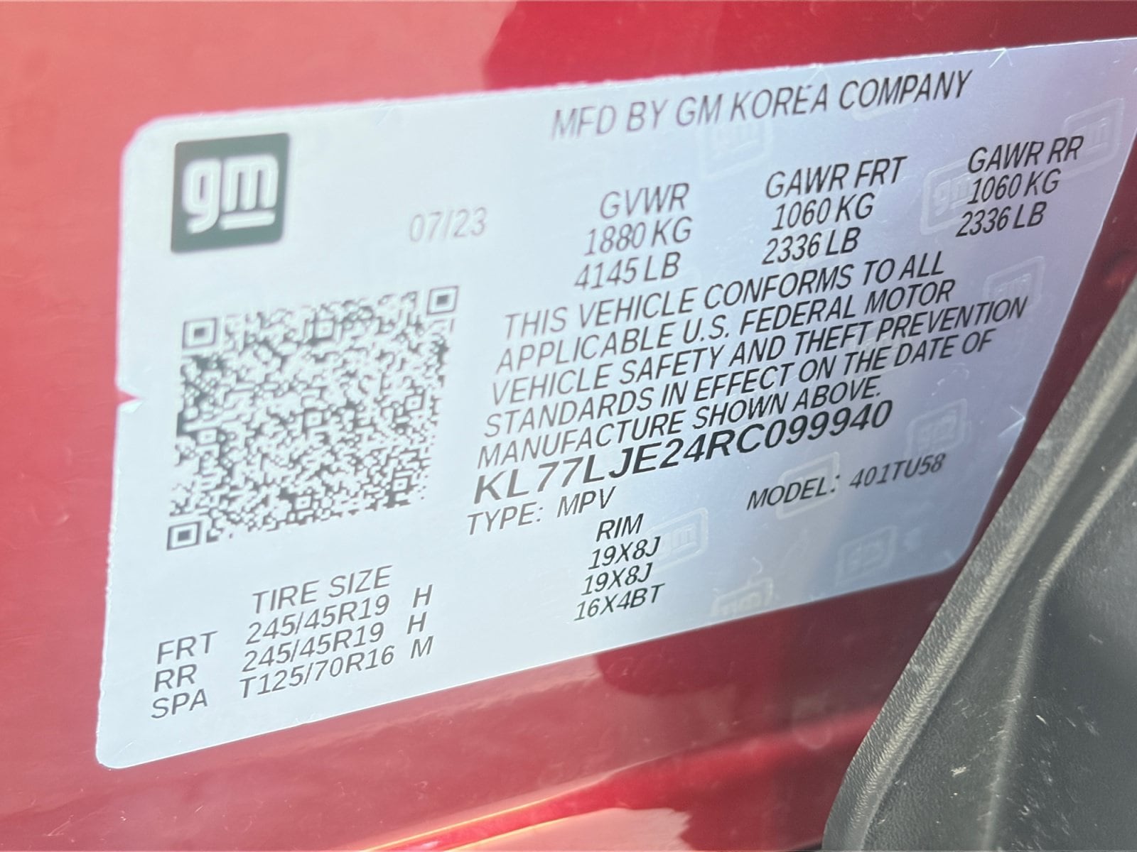 2024 Chevrolet Trax RS - Photo 29