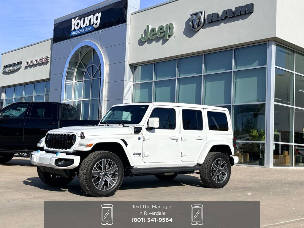Used 2024 Jeep Wrangler High Altitude 4xe SUV Riverdale, UT