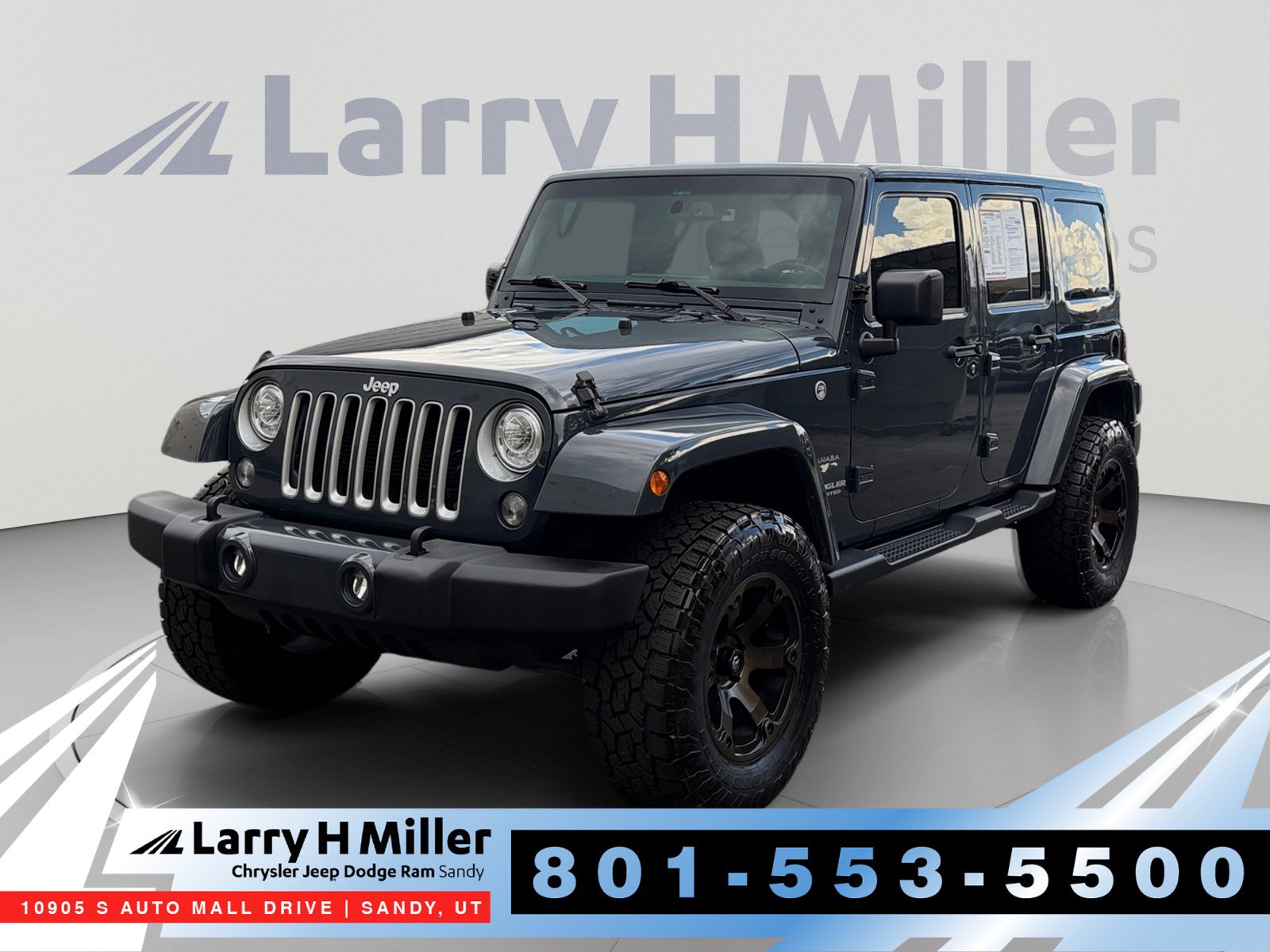 Used 2017 Jeep Wrangler Unlimited Sahara Convertible Sandy, UT