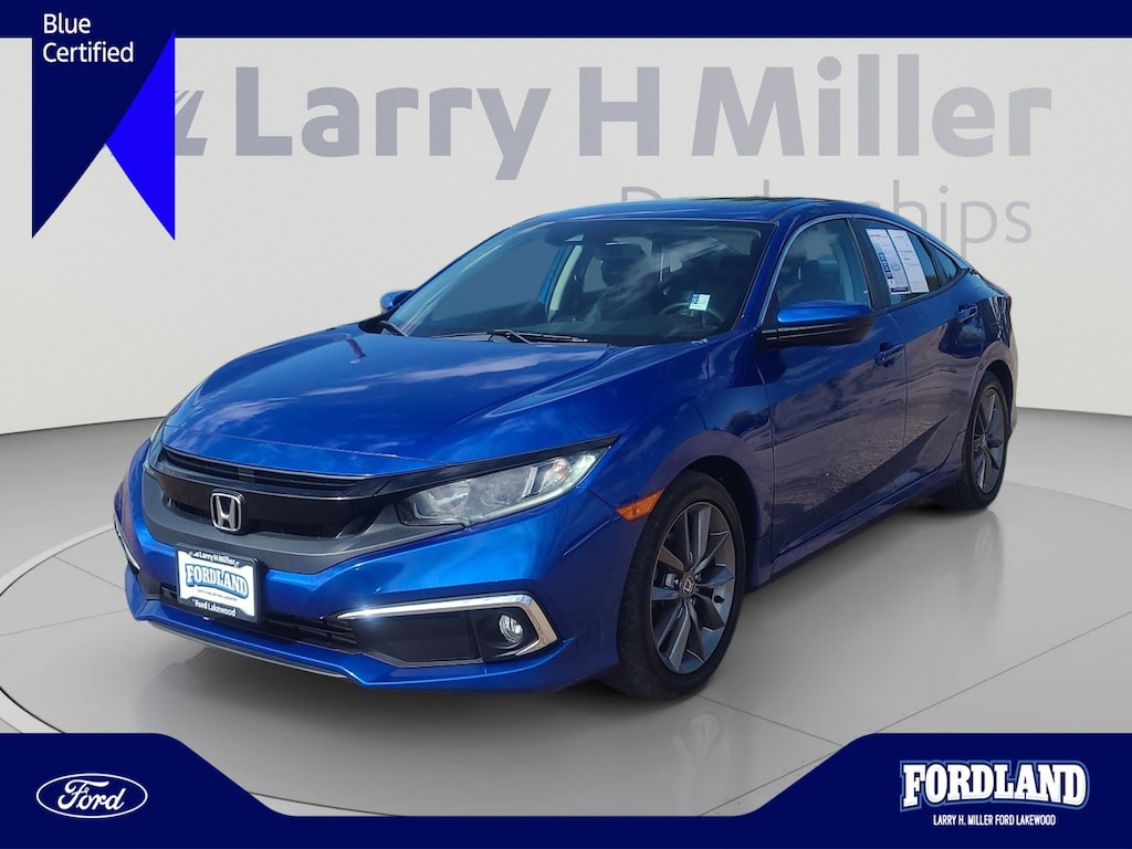 Used 2019 Honda Civic EX-L Sedan