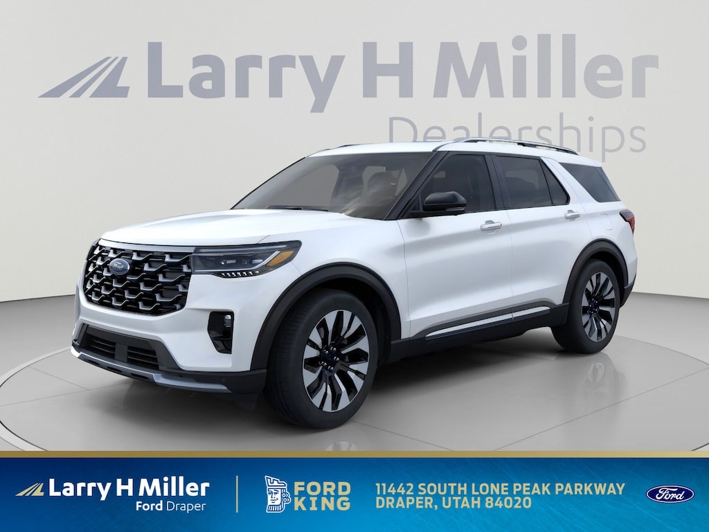 New 2026 Ford Explorer Platinum 4WD I4 Engine