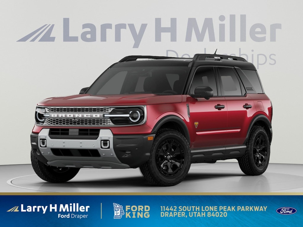 New 2026 Ford Bronco Sport Badlands 4x4 I4 Engine