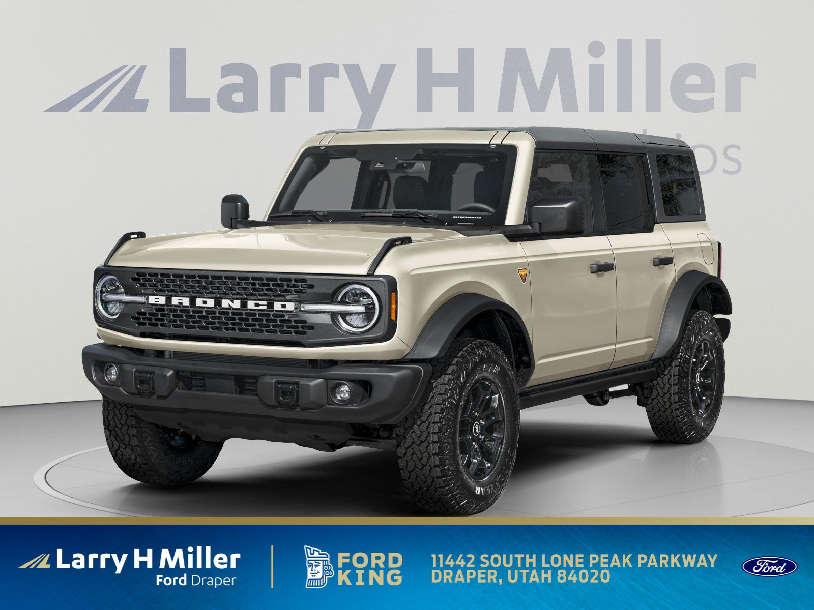 New 2026 Ford Bronco Badlands 4 Door Advanced 4x4 V6 Engine Draper, UT