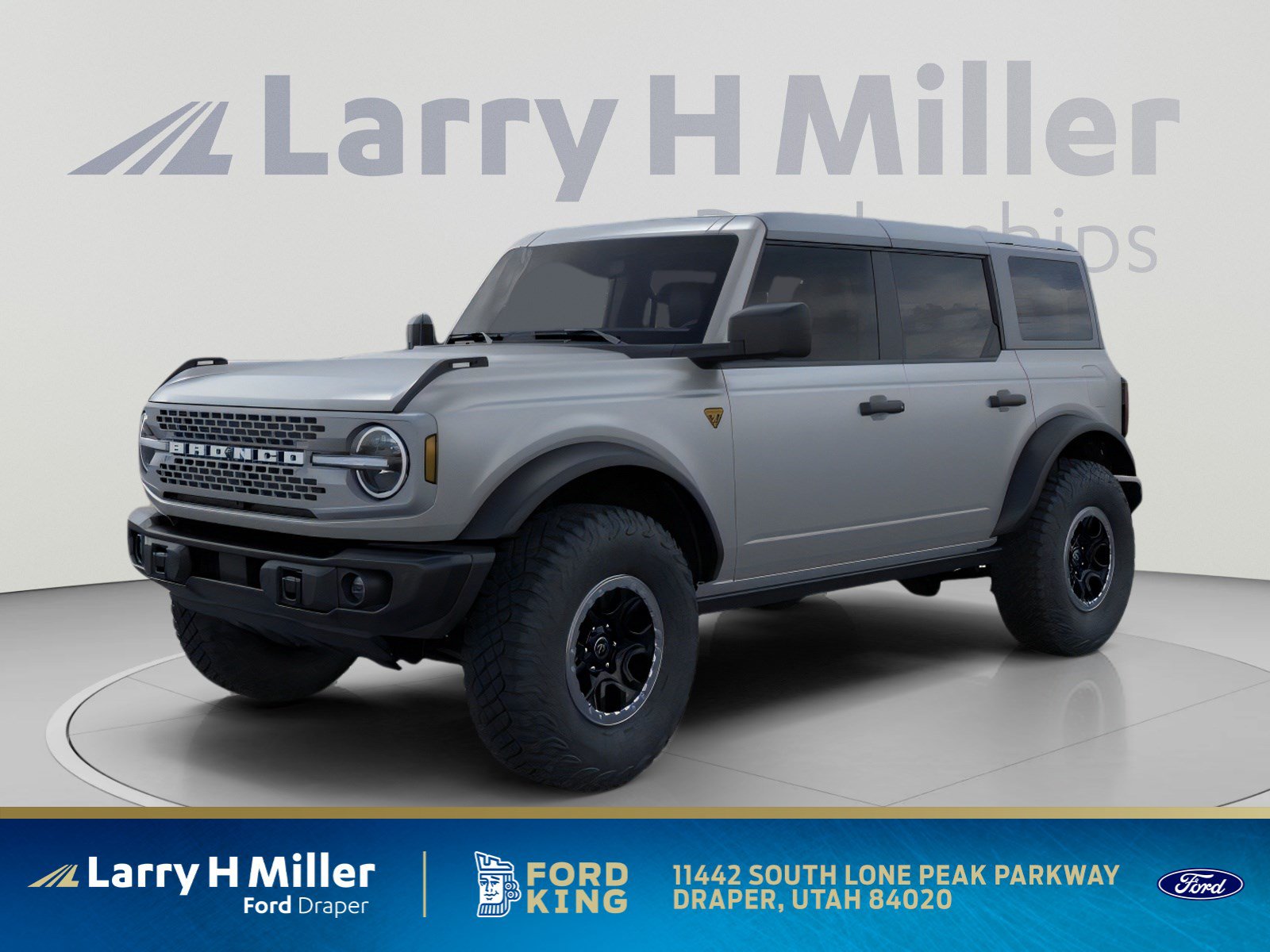 New 2026 Ford Bronco Badlands 4 Door Advanced 4x4 V6 Engine Draper, UT