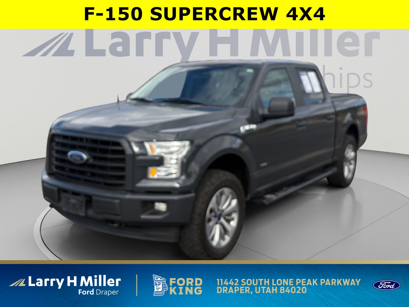 2017 Ford F-150 XL 4WD SuperCrew 5-1/2 Box V6 Engine