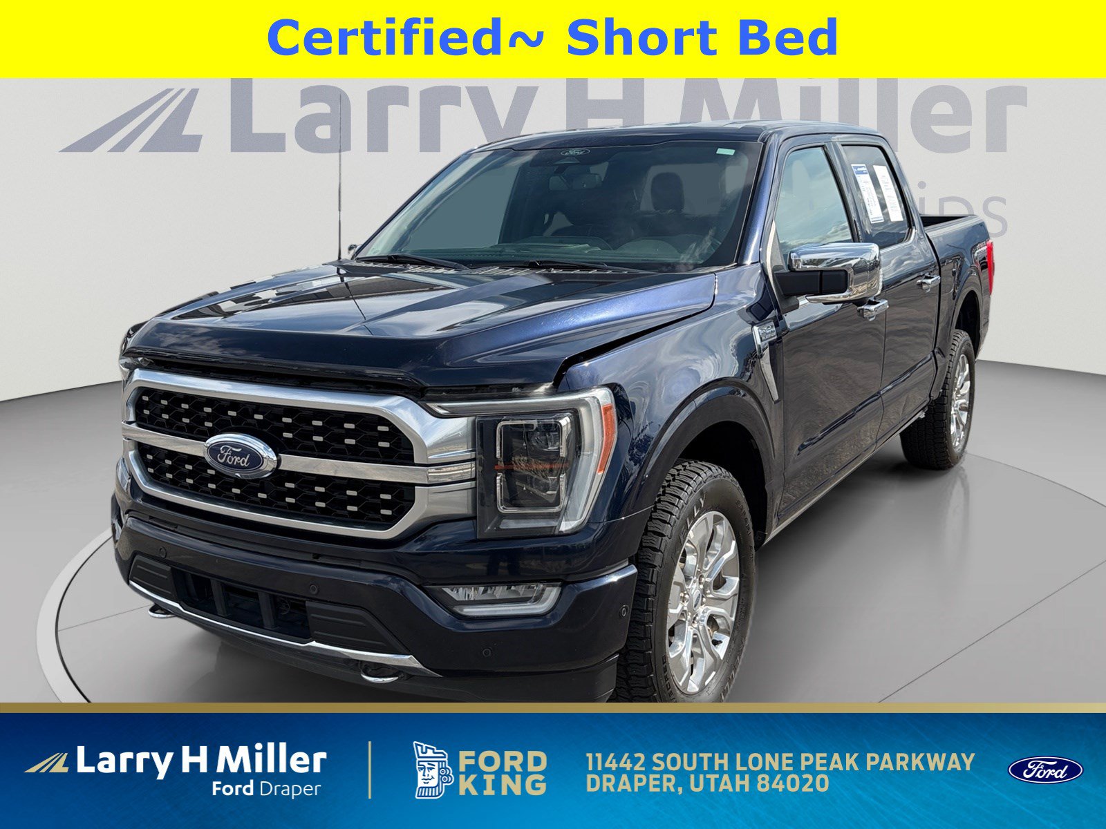 2022 Ford F-150 Platinum Platinum 4WD SuperCrew 5.5 Box