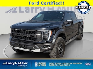 Used 2022 Ford F-150 Raptor 4WD SuperCrew 5-1/2 Box V6 Engine Draper, UT