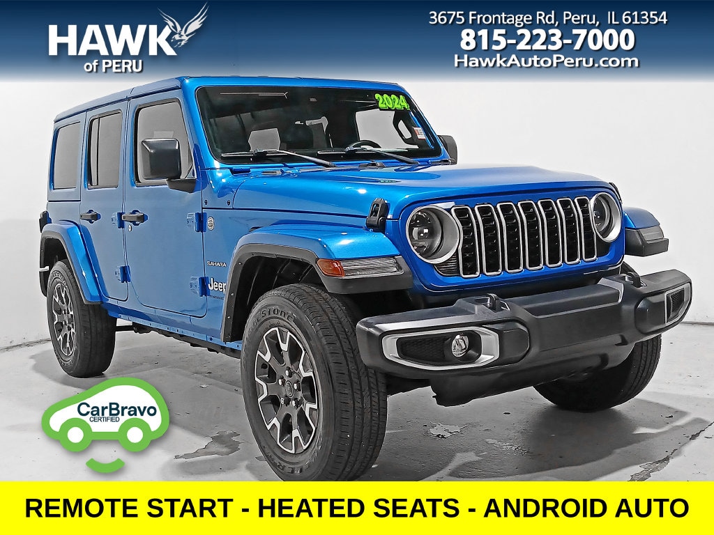 Used 2024 Jeep Wrangler Sahara SUV