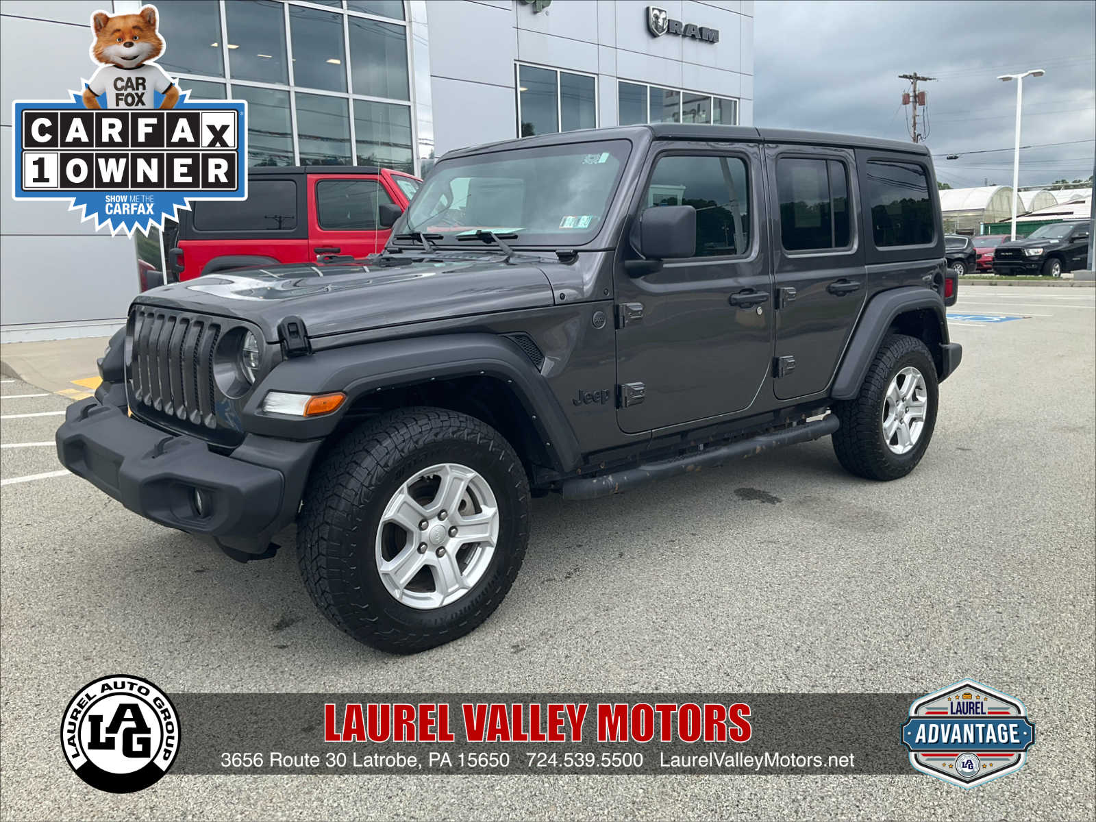 2022 Jeep Wrangler Unlimited Sport S