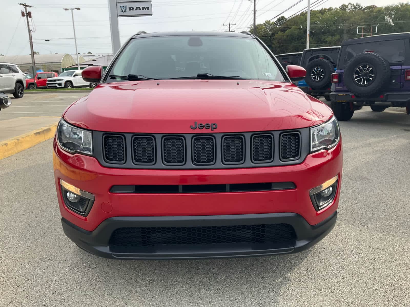 Used 2020 Jeep Compass Altitude with VIN 3C4NJDBB3LT160597 for sale in Latrobe, PA